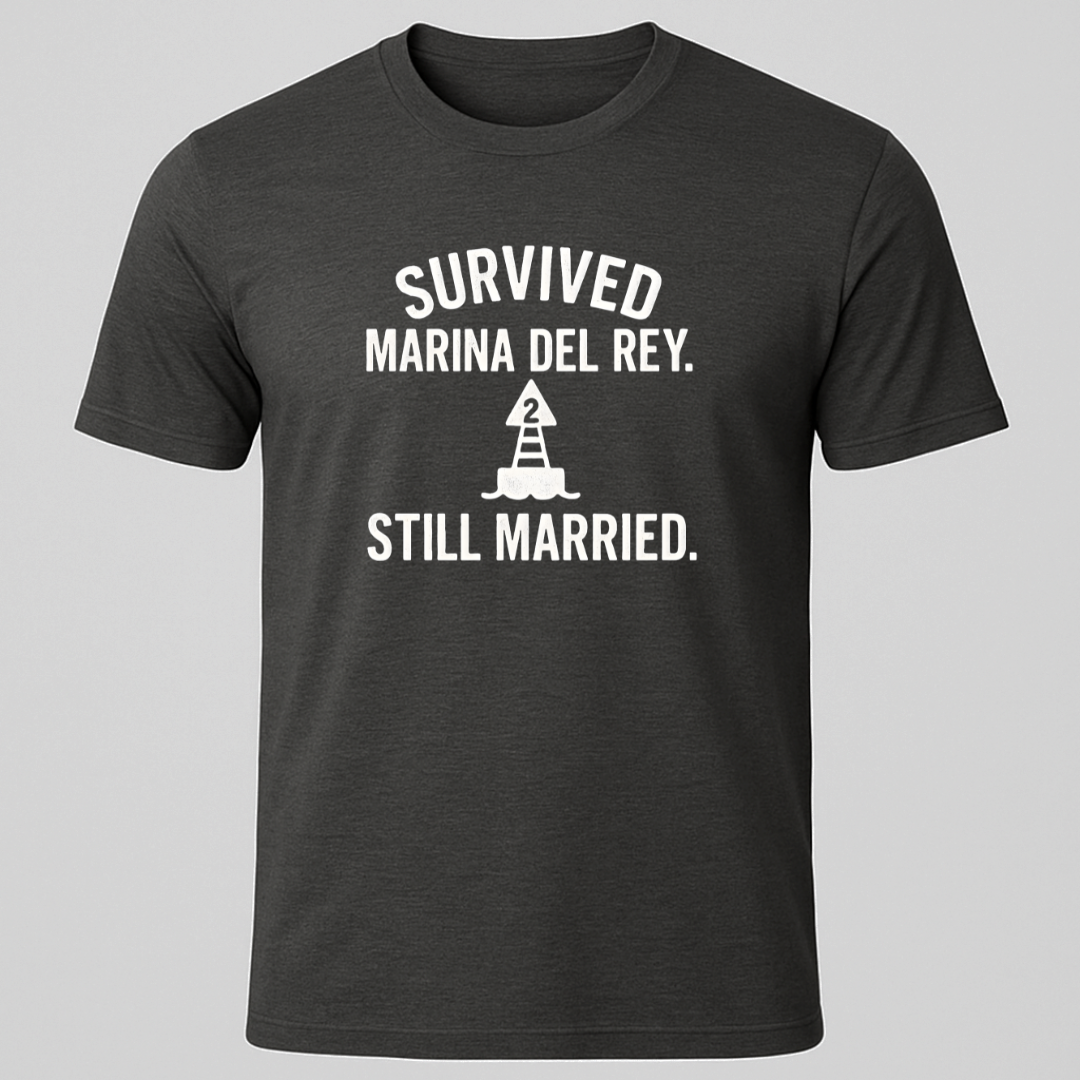 Survived Marina Del Rey T-Shirt
