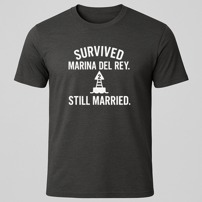 Survived Marina Del Rey T-Shirt