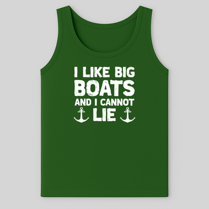 Boat Tank Top for Men | Funny Boating Apparel – Uncharted Tees