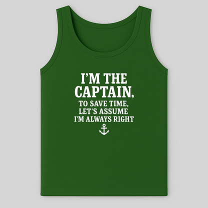 Captains Right Tank-Top
