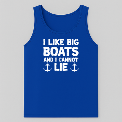 Boat Tank Top for Men | Funny Boating Apparel – Uncharted Tees