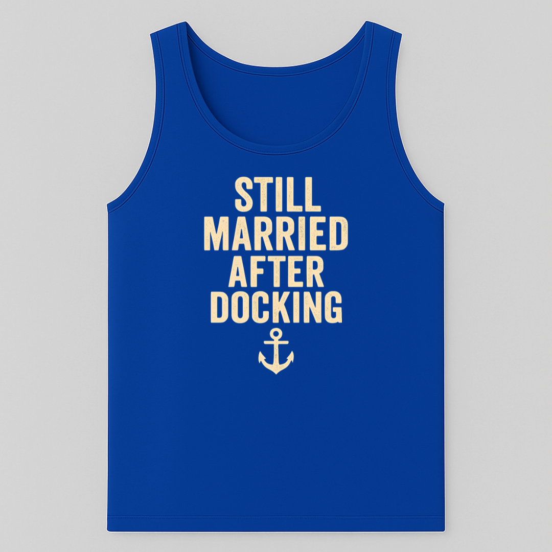 Docking Still Married Tank-Top