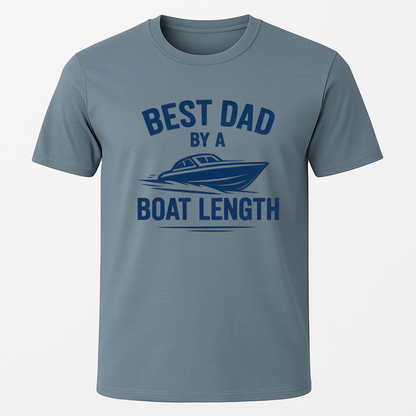 Best Dad By A Boats Length T-Shirt